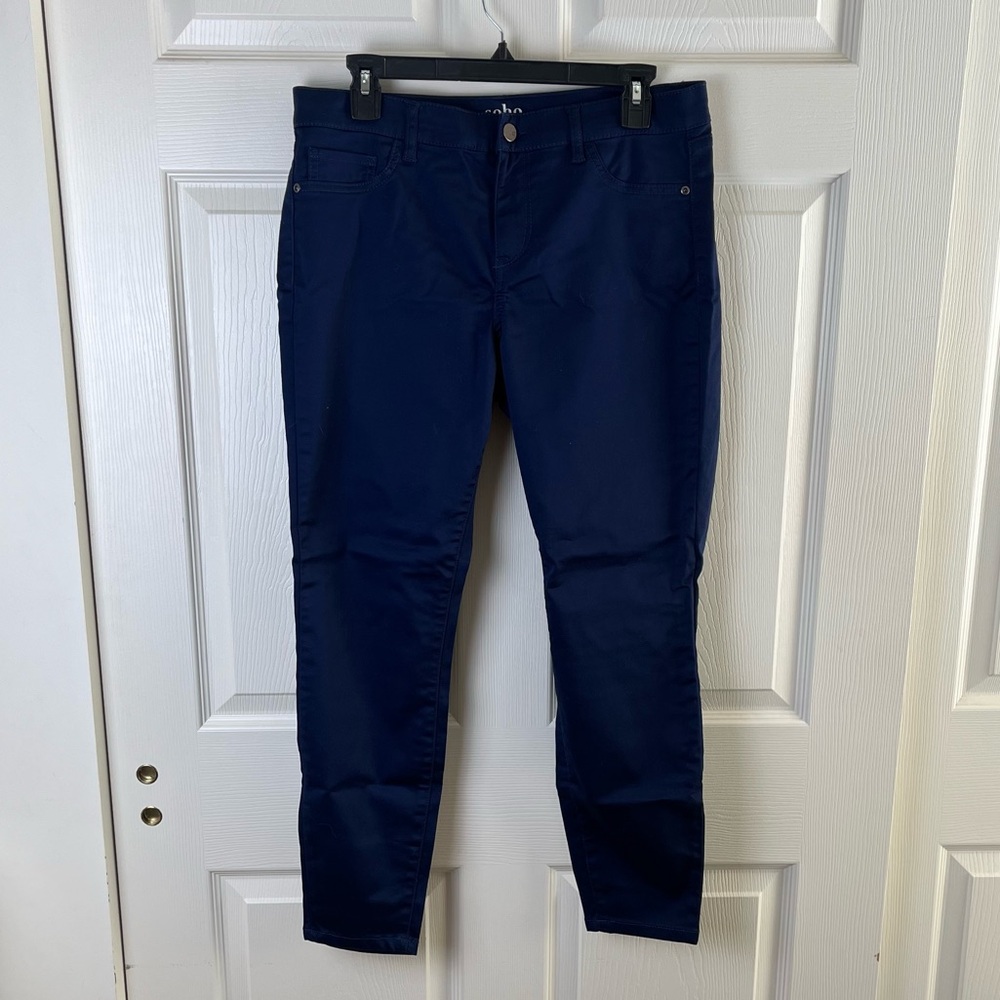 Soho Women's Dark Blue Skinny Jeans
